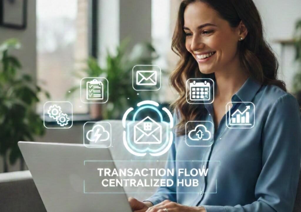 Smiling transaction coordinator using transaction management software to scale to 500+ closings with a centralized hub