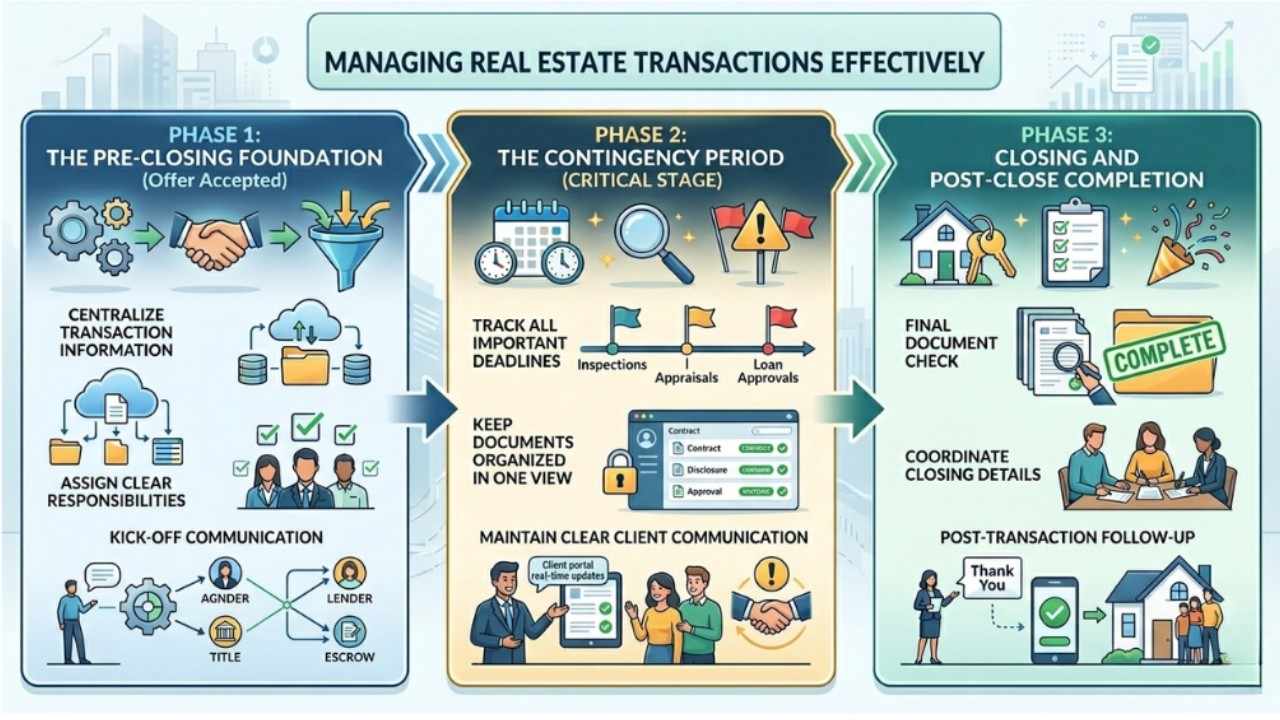 How to Manage Real Estate Transactions: The Complete Guide