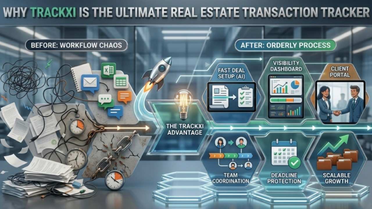 Real Estate Transaction Tracker: Guide for Agents & TCs